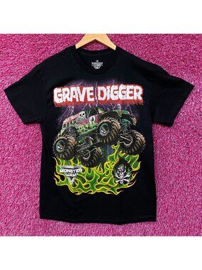 Ripple Junction Grave Digger Monster Jam Graphic T-Shirt Medium